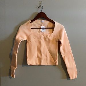 Ribbed Cotton On cropped sweater